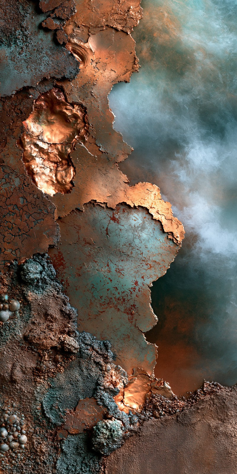 Rust and Smoke Regret Earrings | FWX607