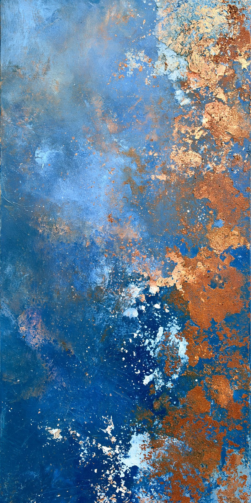 Cobalt Rust Defiance Earrings | FWX608