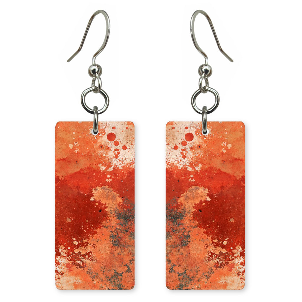 Vermilion Fury Spilled Earrings | FWX60