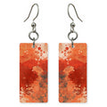 Vermilion Fury Spilled Earrings | FWX60