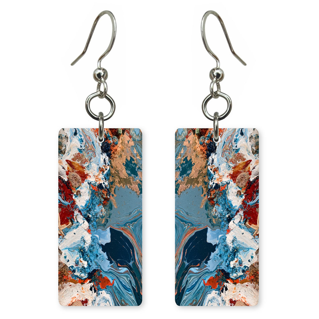 Crimson Tide Turmoil Earrings | FWX610