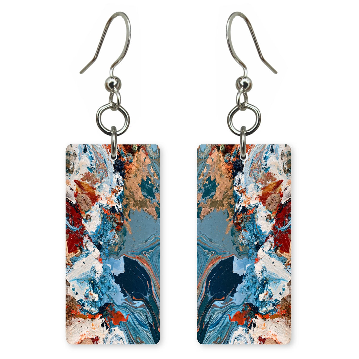 Crimson Tide Turmoil Earrings | FWX610