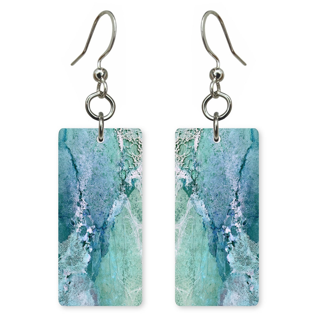 Sea-Glass Mending Earrings | FWX613