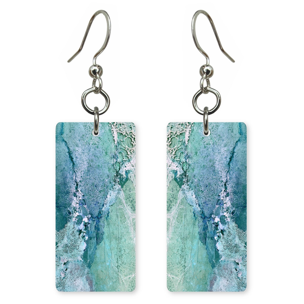 Sea-Glass Mending Earrings | FWX613