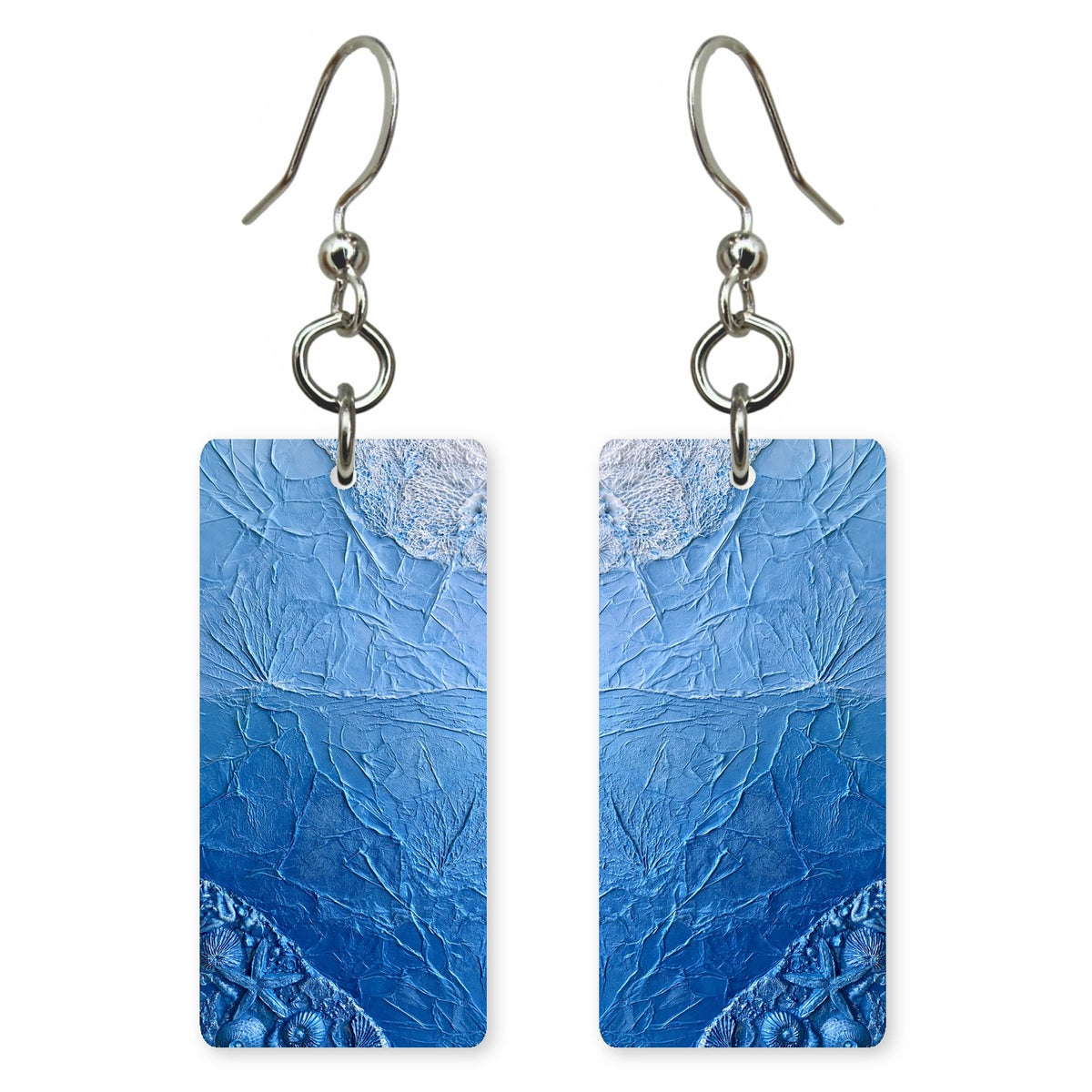 Periwinkle Folded Gentleness Earrings | FWX615