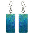 Teal Moss Contentment Earrings | FWX620