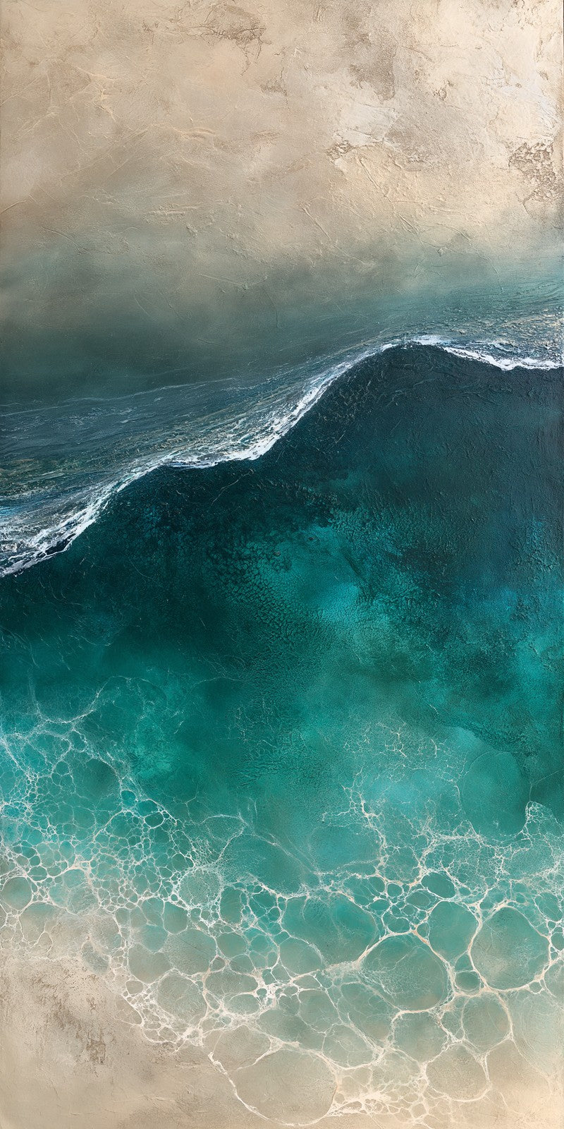 Teal Hope After Storm Earrings | FWX622