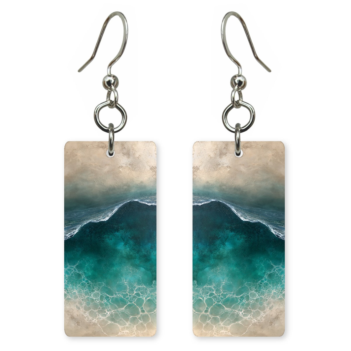 Teal Hope After Storm Earrings | FWX622