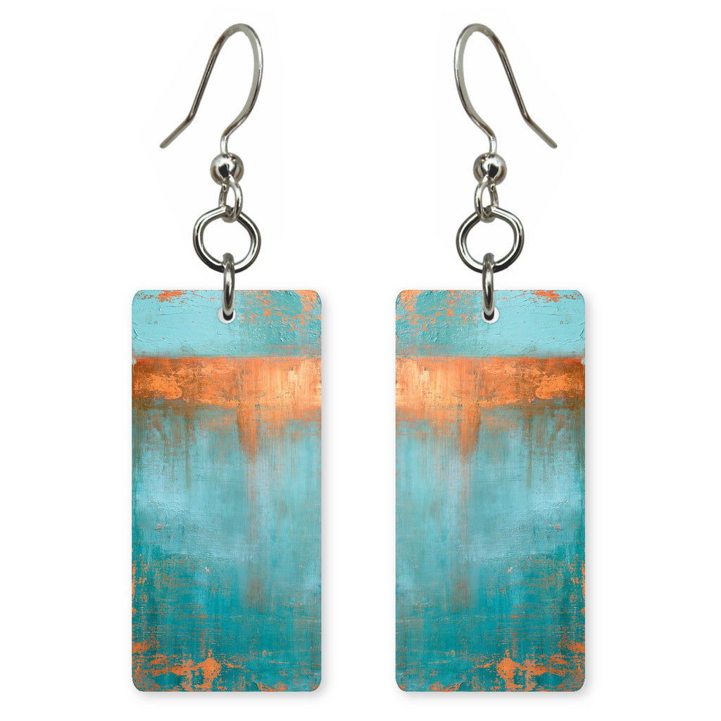 Copper Horizon Stillness Earrings | FWX627