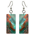 Rust-Red Defiance Earrings | FWX629