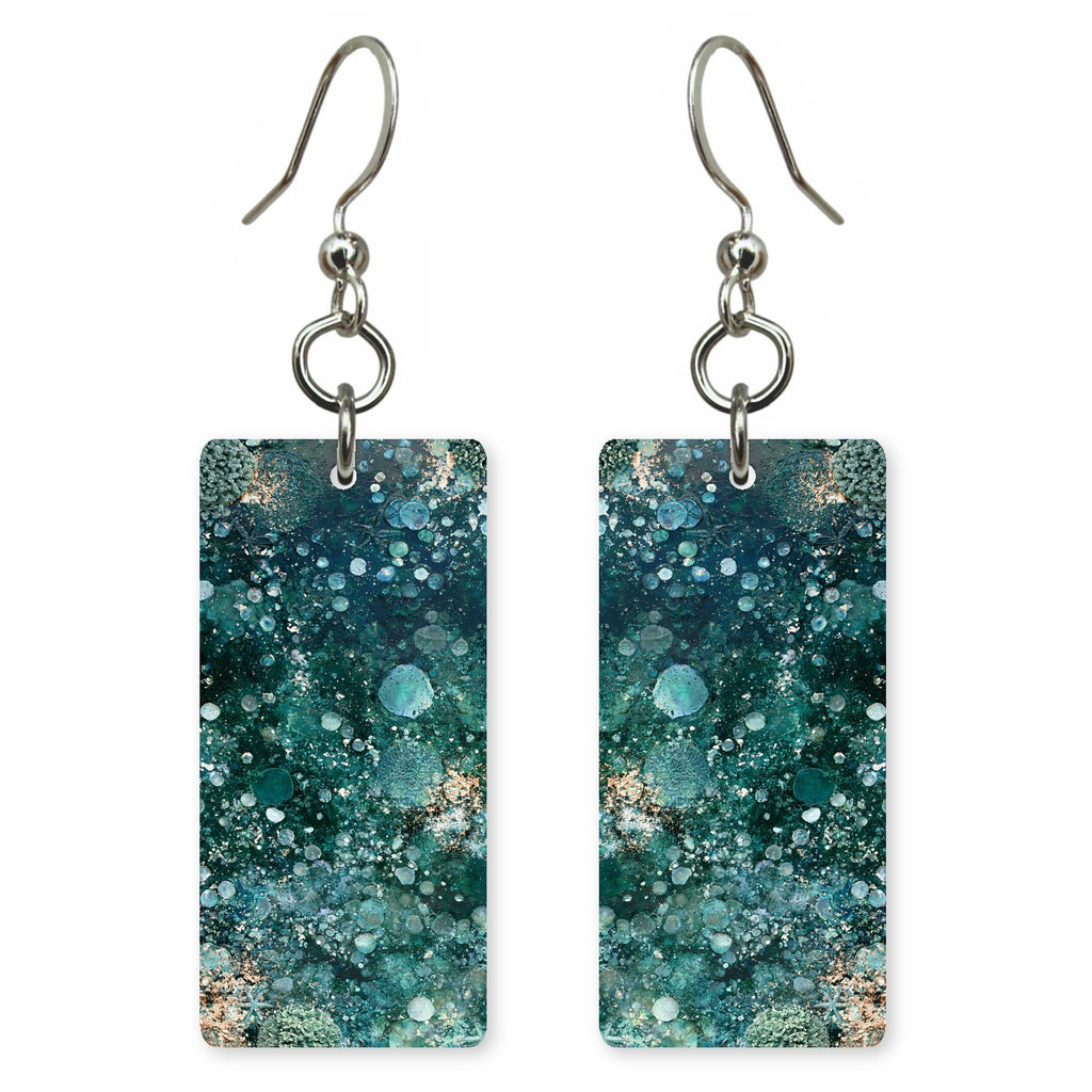 Teal Curious Wonder Earrings | FWX635
