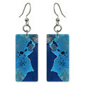 Cobalt Island Solitude Earrings | FWX638