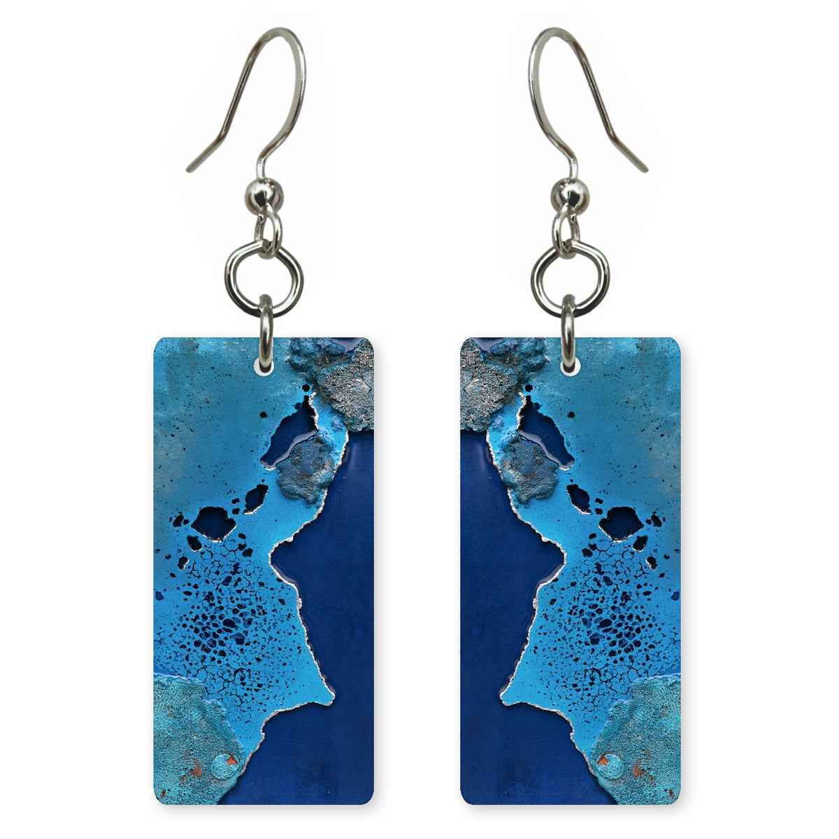 Cobalt Island Solitude Earrings | FWX638