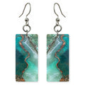 Turquoise Gratitude Mending Earrings | FWX642