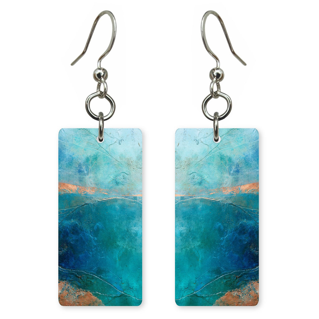 Aqua Mist Gentleness Earrings | FWX653