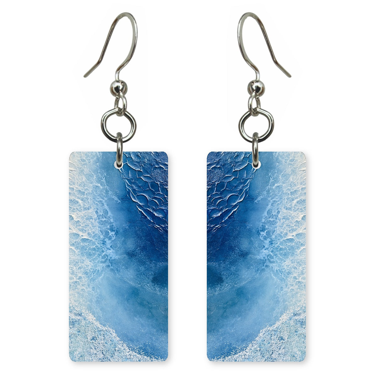 Sky-Blue Lightness Returning Earrings | FWX660