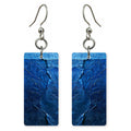 Navy Pressure Building Earrings | FWX665