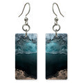 Ice Slate Solitude Earrings | FWX669