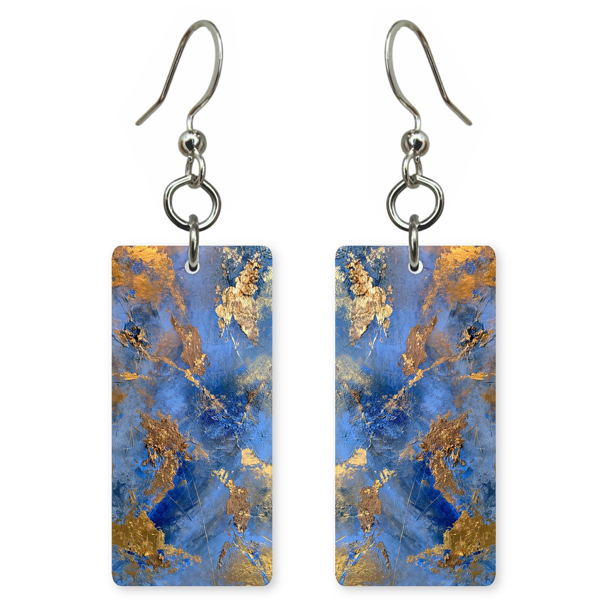 Lapis Gold Reverence Earrings | FWX676