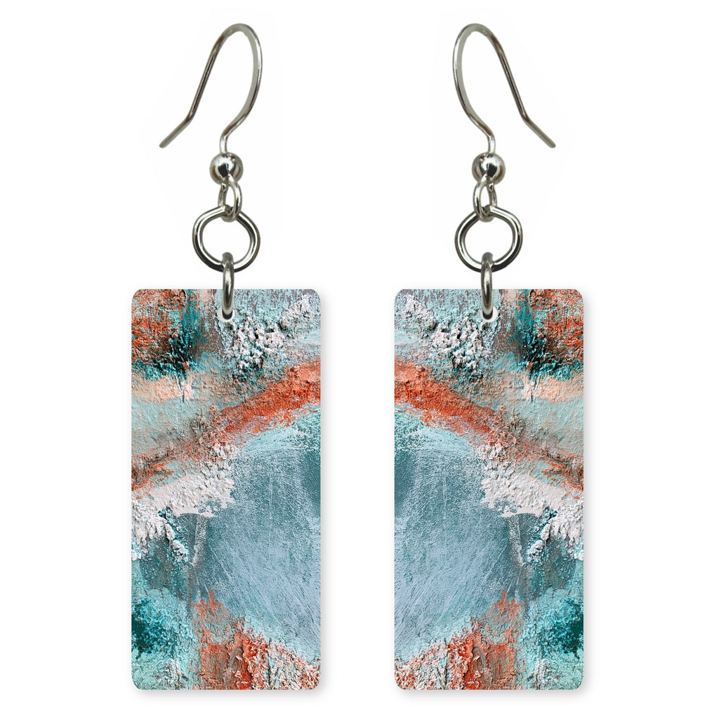 Coral Joy in Frost Earrings | FWX683