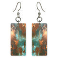 Copper Weathered Tenderness Earrings | FWX687
