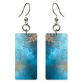 Aqua Frost Lightness Earrings | FWX694
