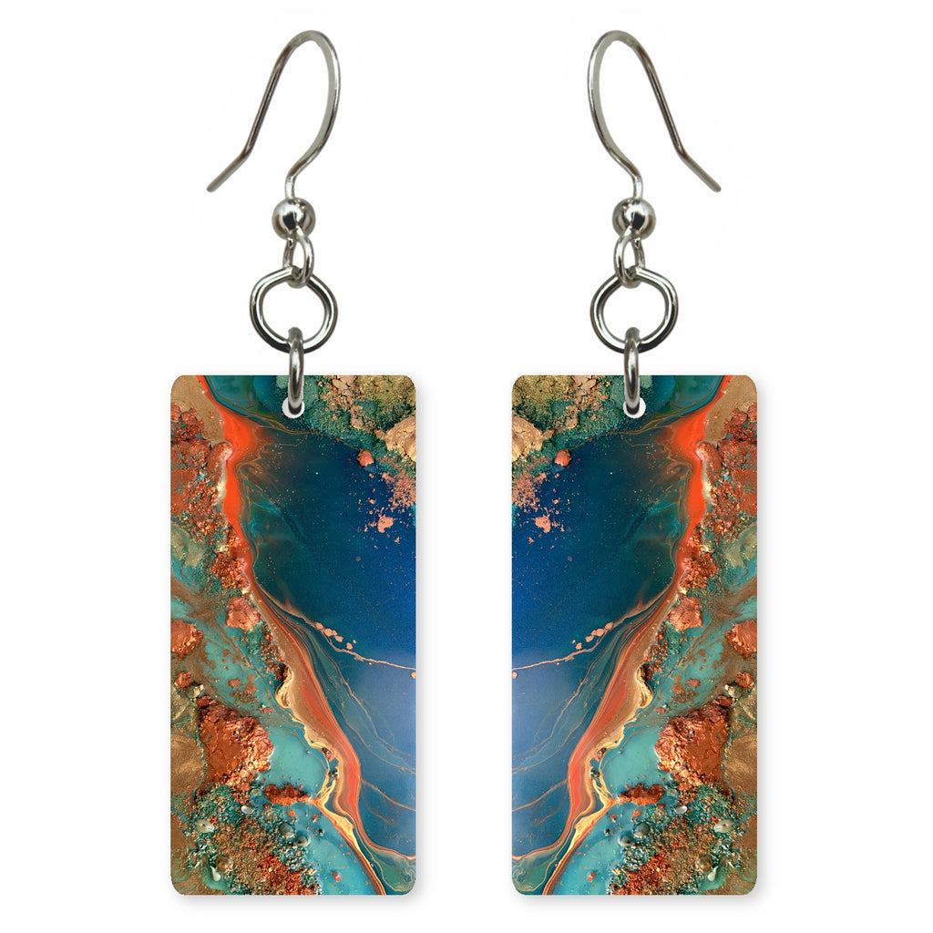 Coral River Wanderlust Earrings | FWX695