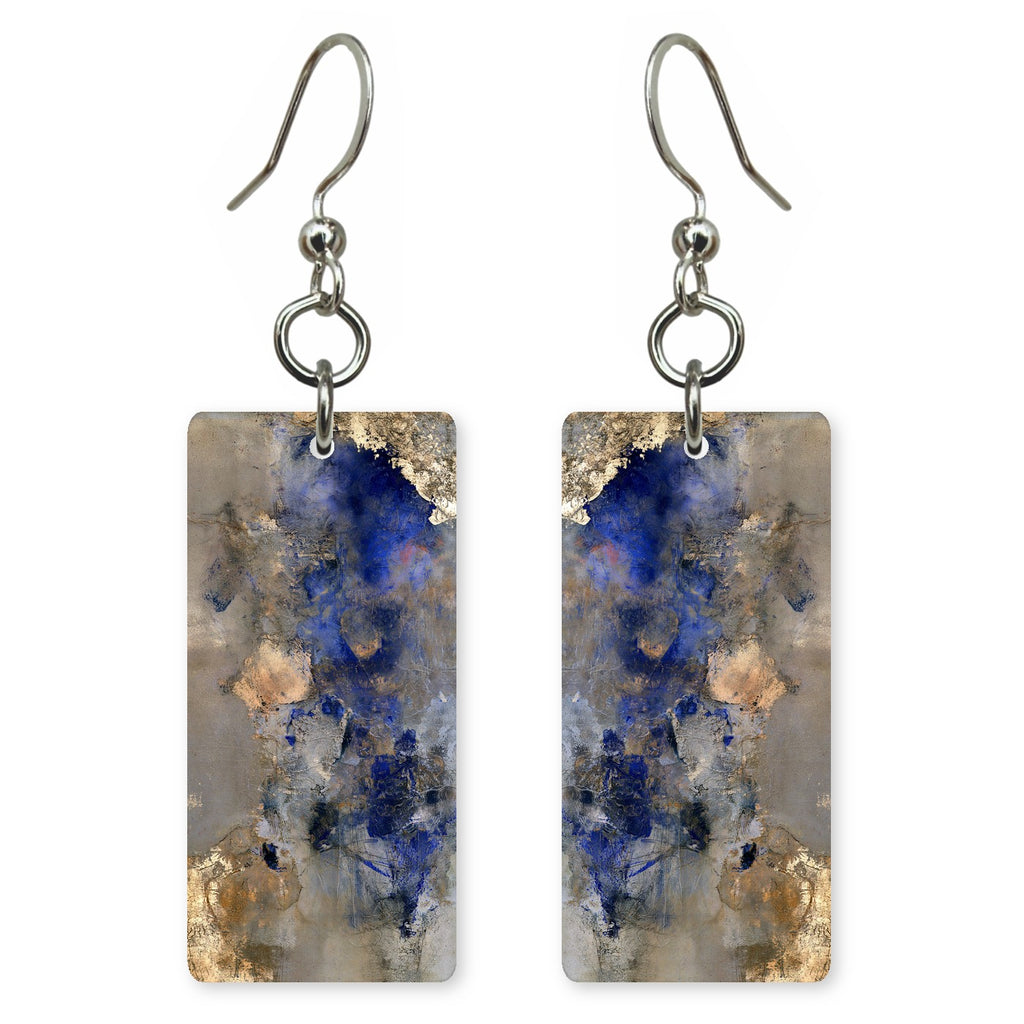 Sapphire Reverie on Stone Earrings | FWX698