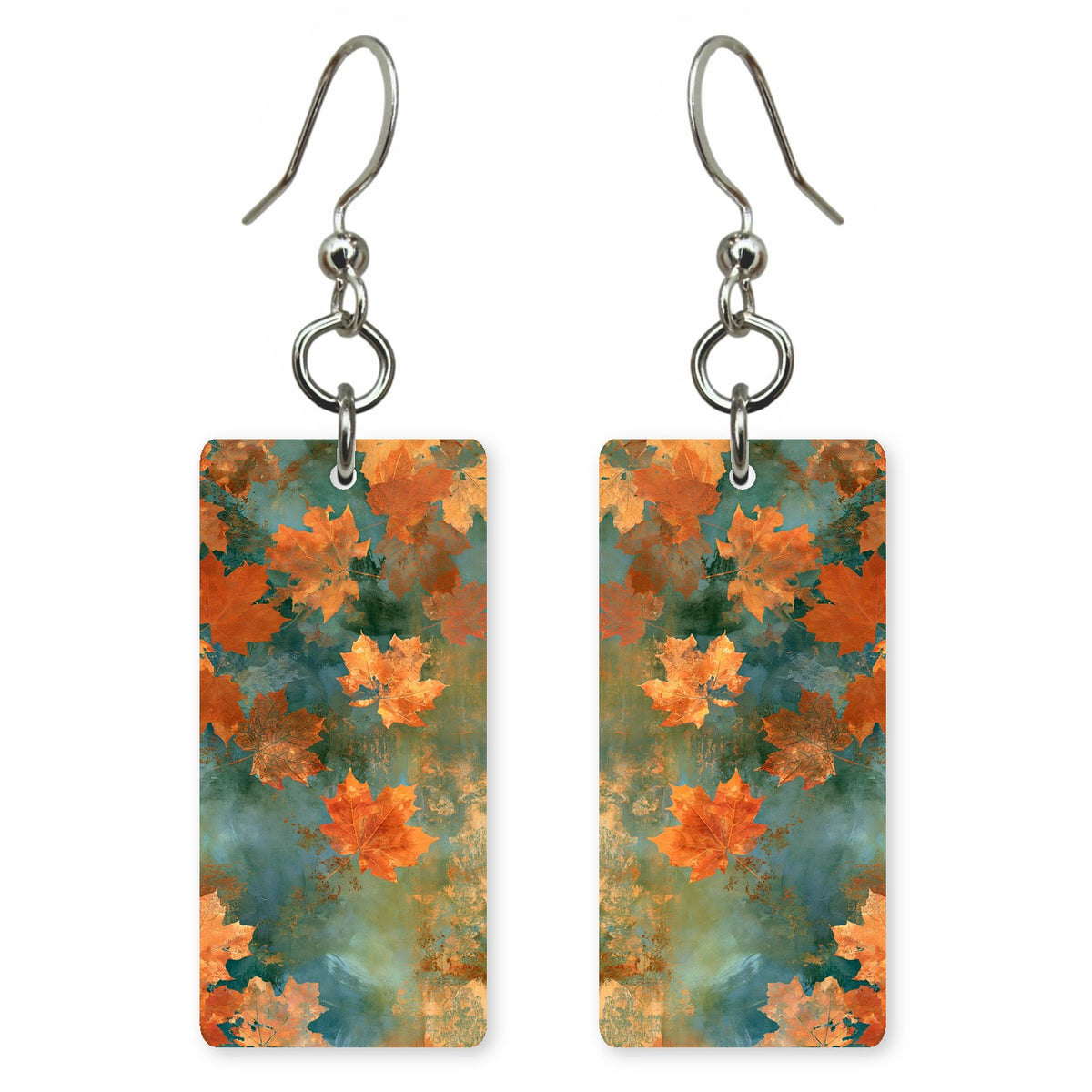Faded Teal Remembering Earrings | FWX6