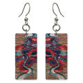 Scarlet Delta Intensity Earrings | FWX703