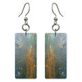 Steel Blue Unrest Earrings | FWX704