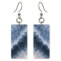 Stormcloud Blue Overwhelm Earrings | FWX721