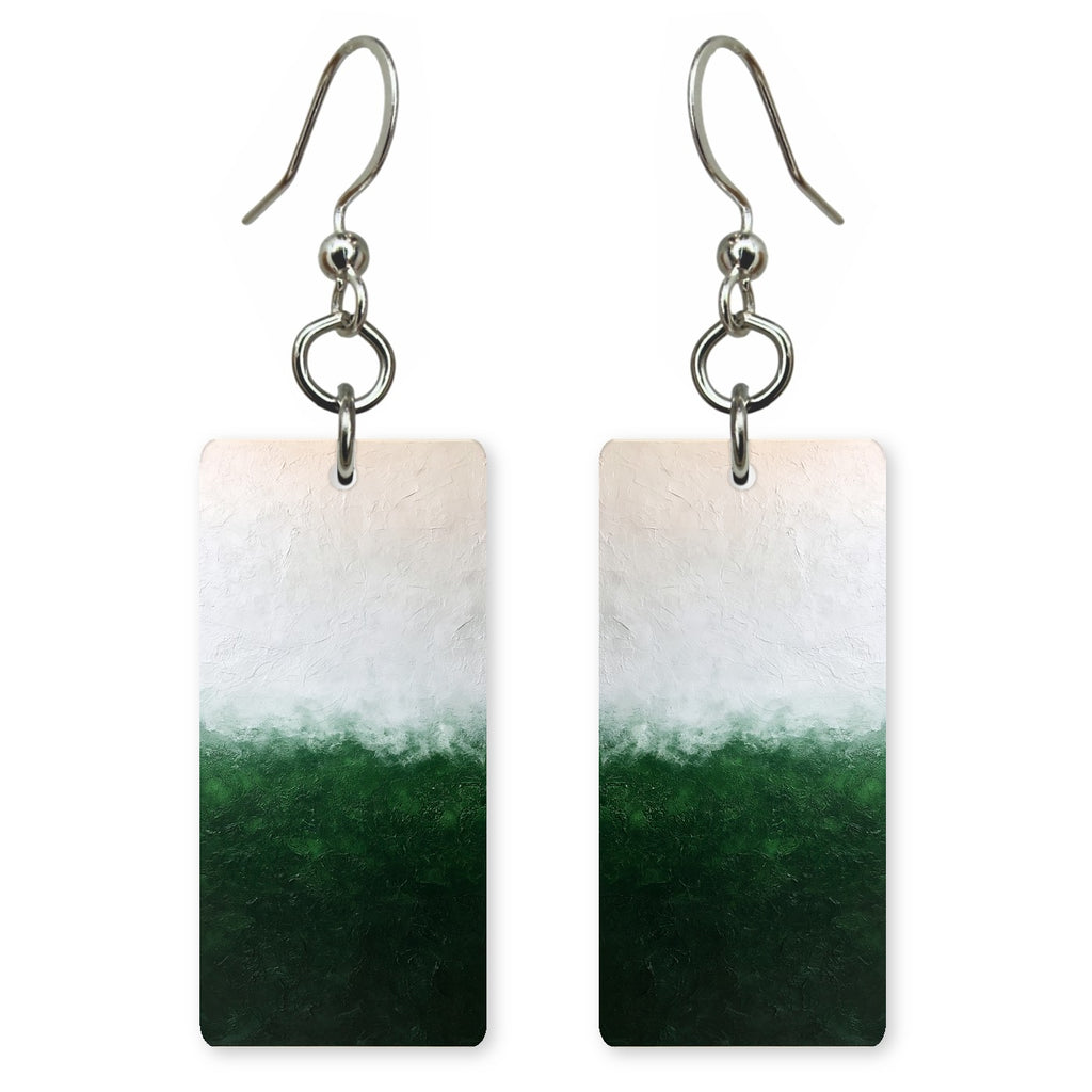Snow-White Peace Earrings | FWX723