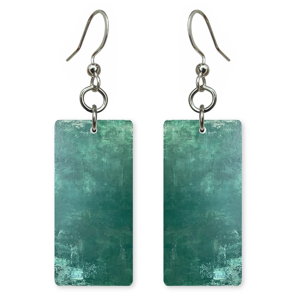 Weathered Jade Patience Earrings | FWX724