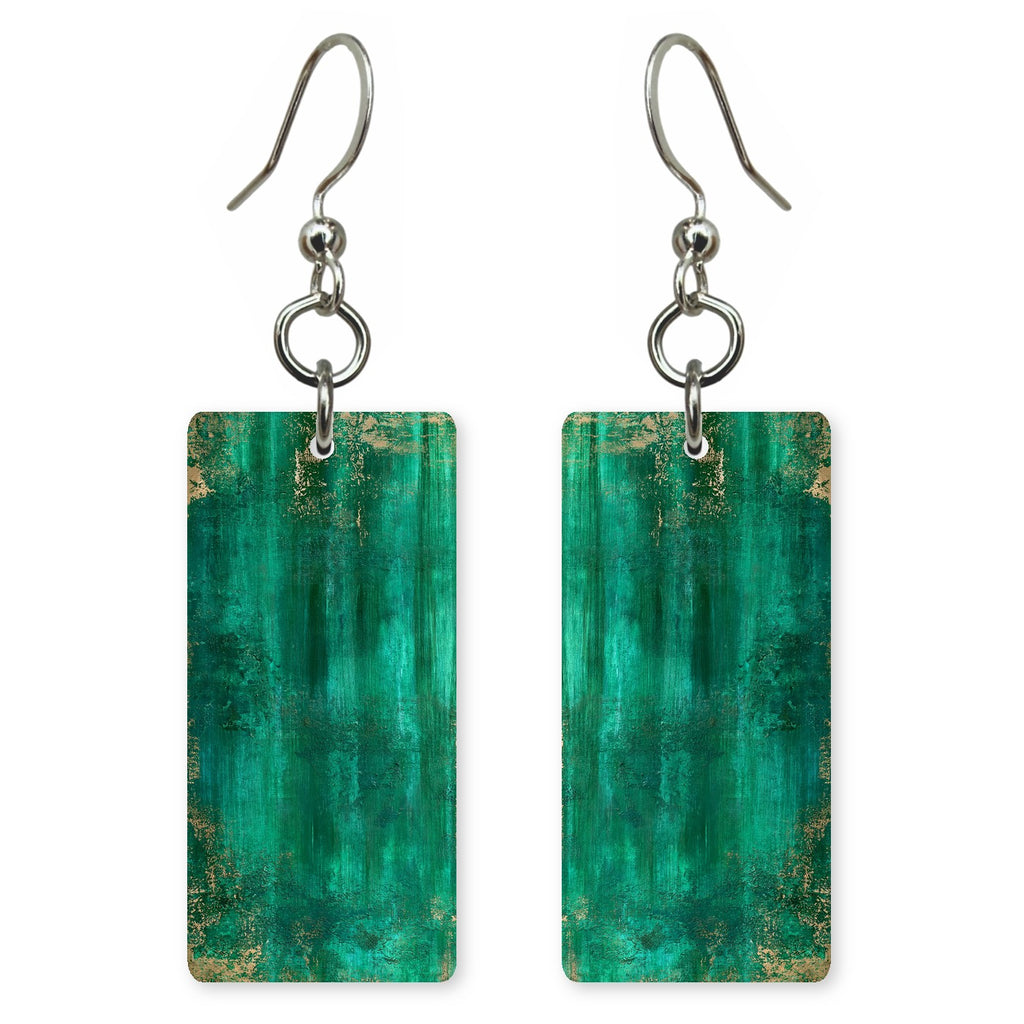 Emerald Rain Gratitude Earrings | FWX729