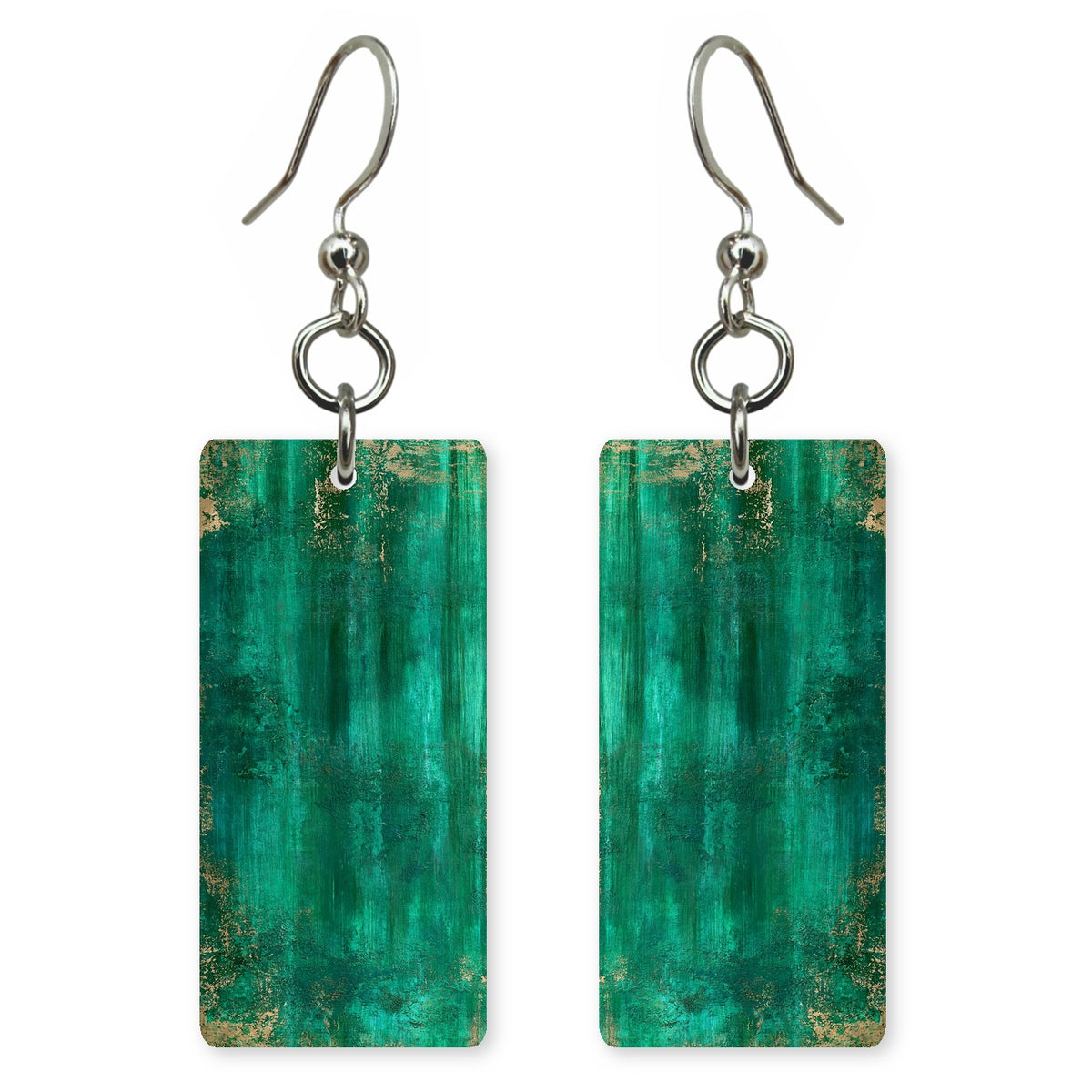 Emerald Rain Gratitude Earrings | FWX729