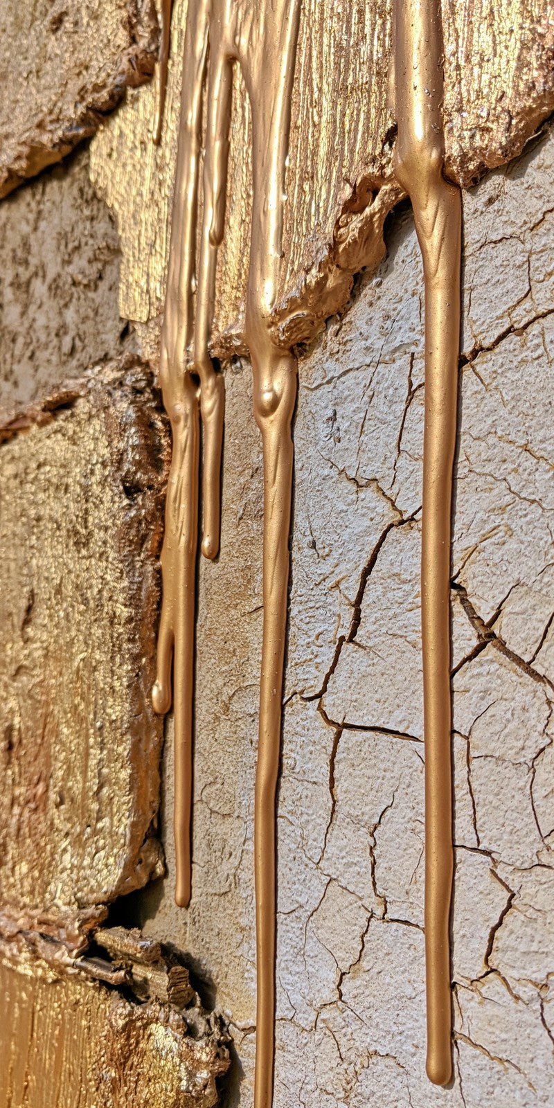 Gilded Drip Surrender Earrings | FWX732