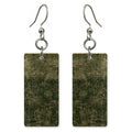 Olive Bronze Weariness Earrings | FWX734