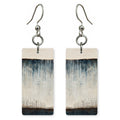 Indigo Rain Over Cream Earrings | FWX744
