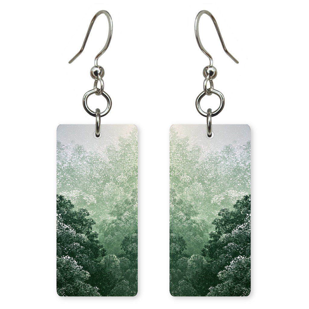 Pine Frost Peace Earrings | FWX751