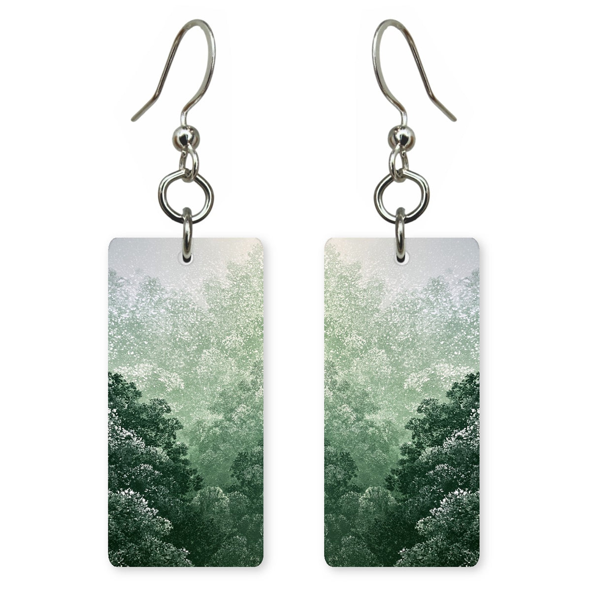 Pine Frost Peace Earrings | FWX751