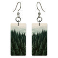 Pine Green Quiet Faith Earrings | FWX756