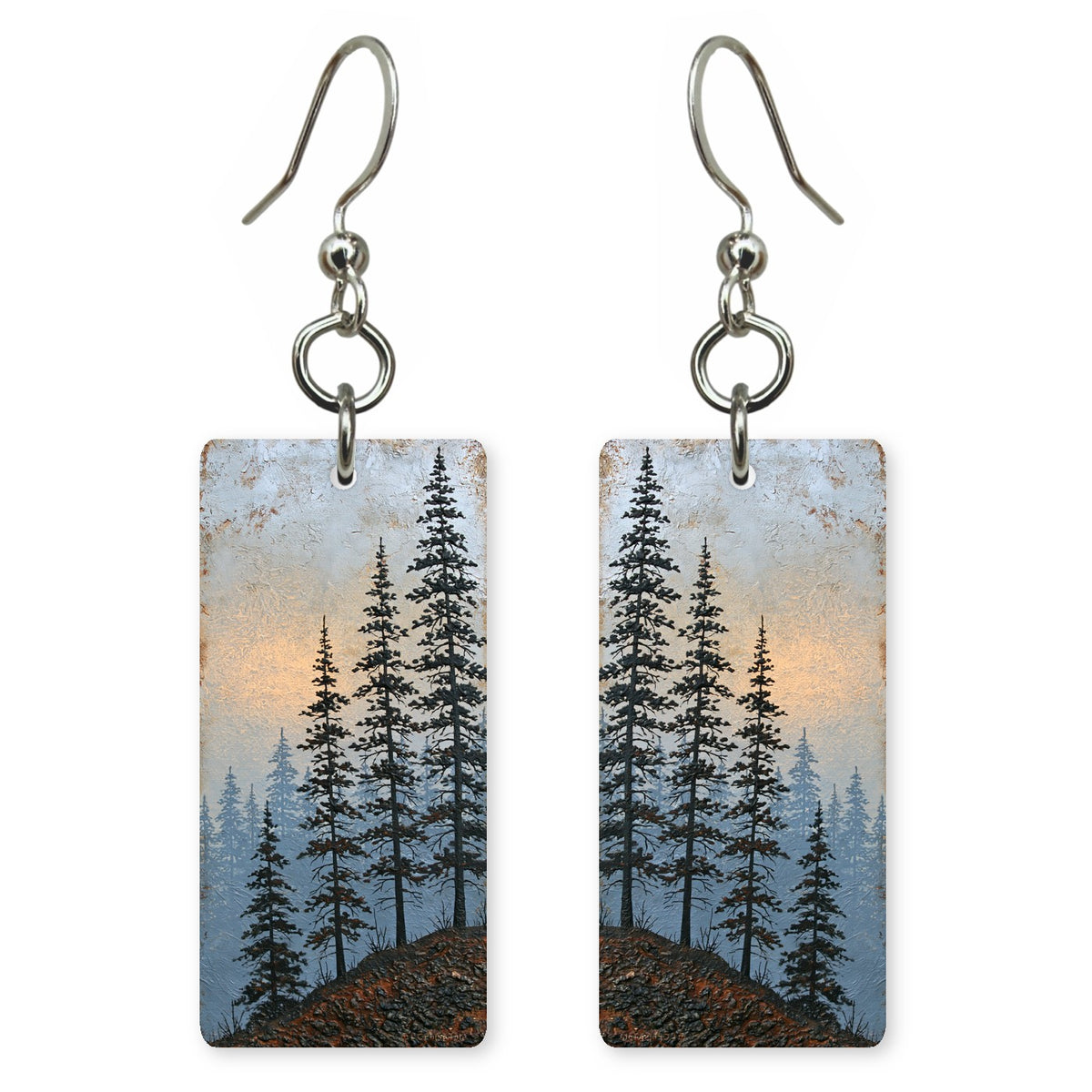 Dusk Blue Homesickness Earrings | FWX757