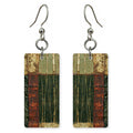Rust and Olive Reminiscence Earrings | FWX758