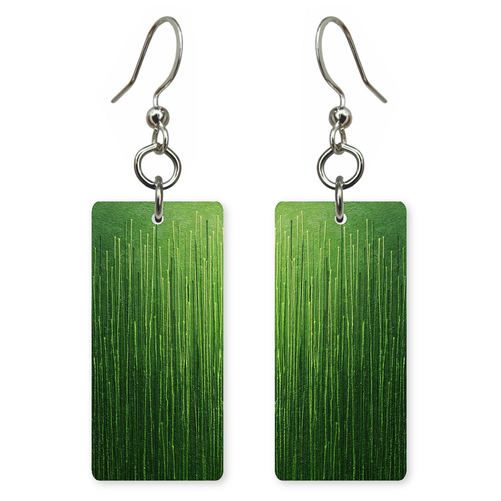 Lime Ambition Reaching Earrings | FWX761