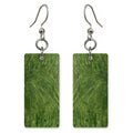 Olive Folded Patience Earrings | FWX766