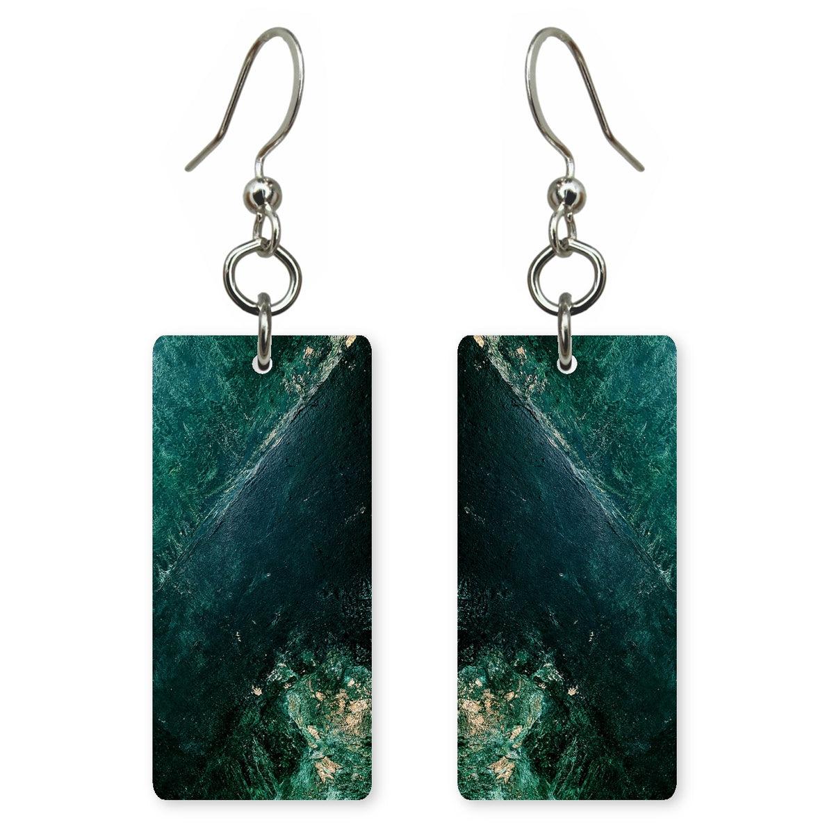 Resolute Teal Focus Earrings | FWX769