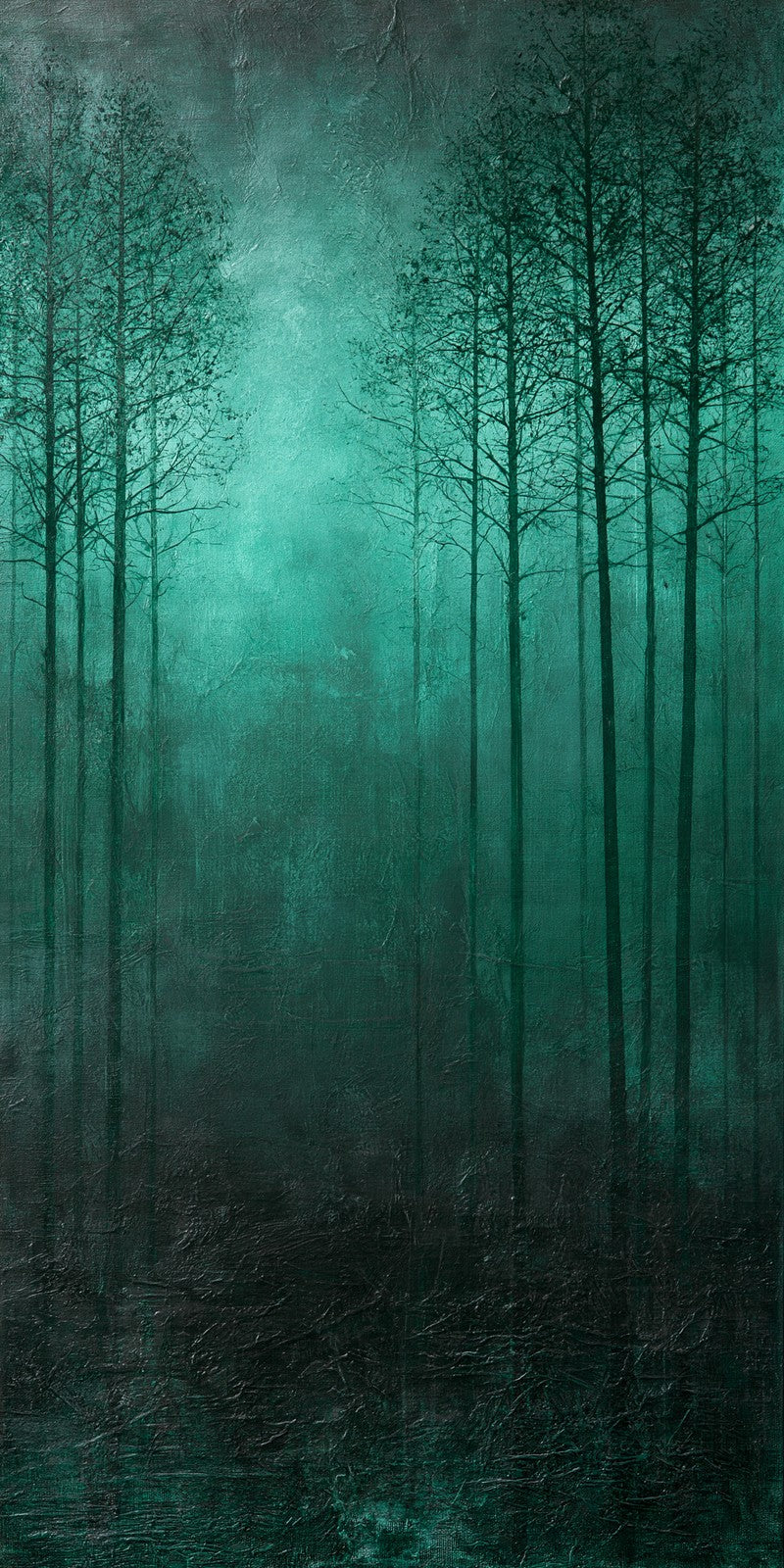 Teal Fog Stillness Earrings | FWX771