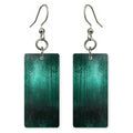 Teal Fog Stillness Earrings | FWX771