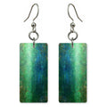 Emerald Blue Glow Wonder Earrings | FWX781